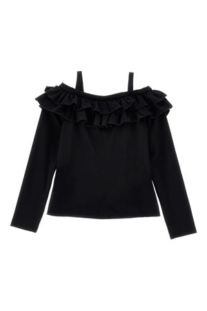 tshirt in cotone nero PHILOSOPHY KIDS | I1F6156231P050